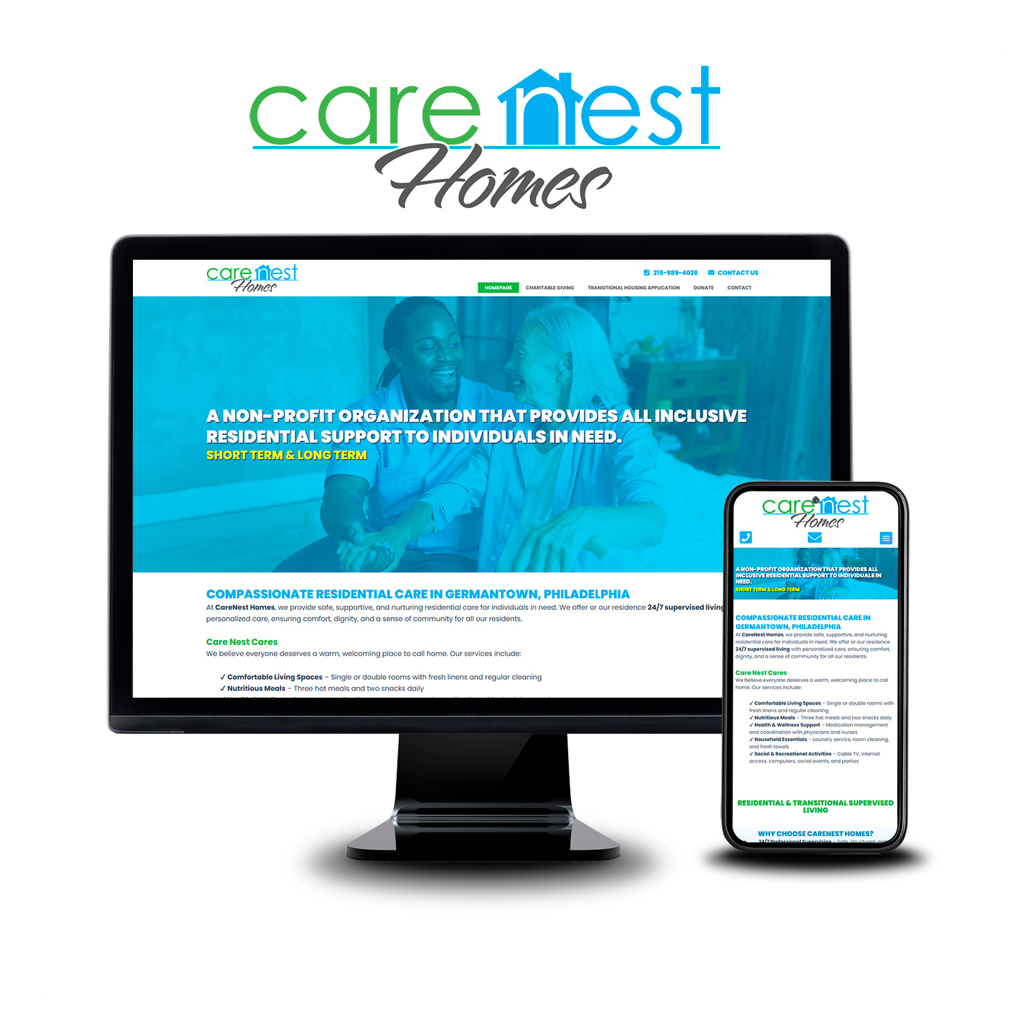 Website Care Nest Homes