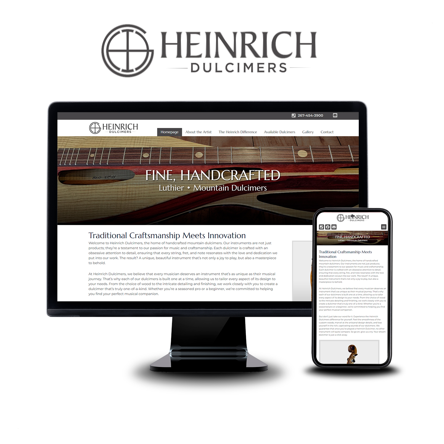 Website Heinrich Dulcimers