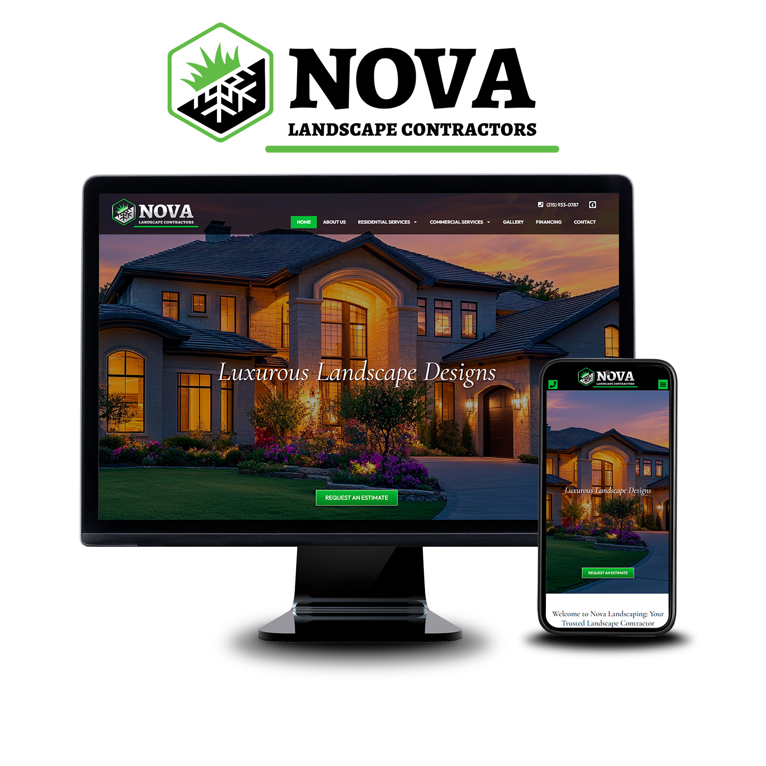 Website Nova Landscaping