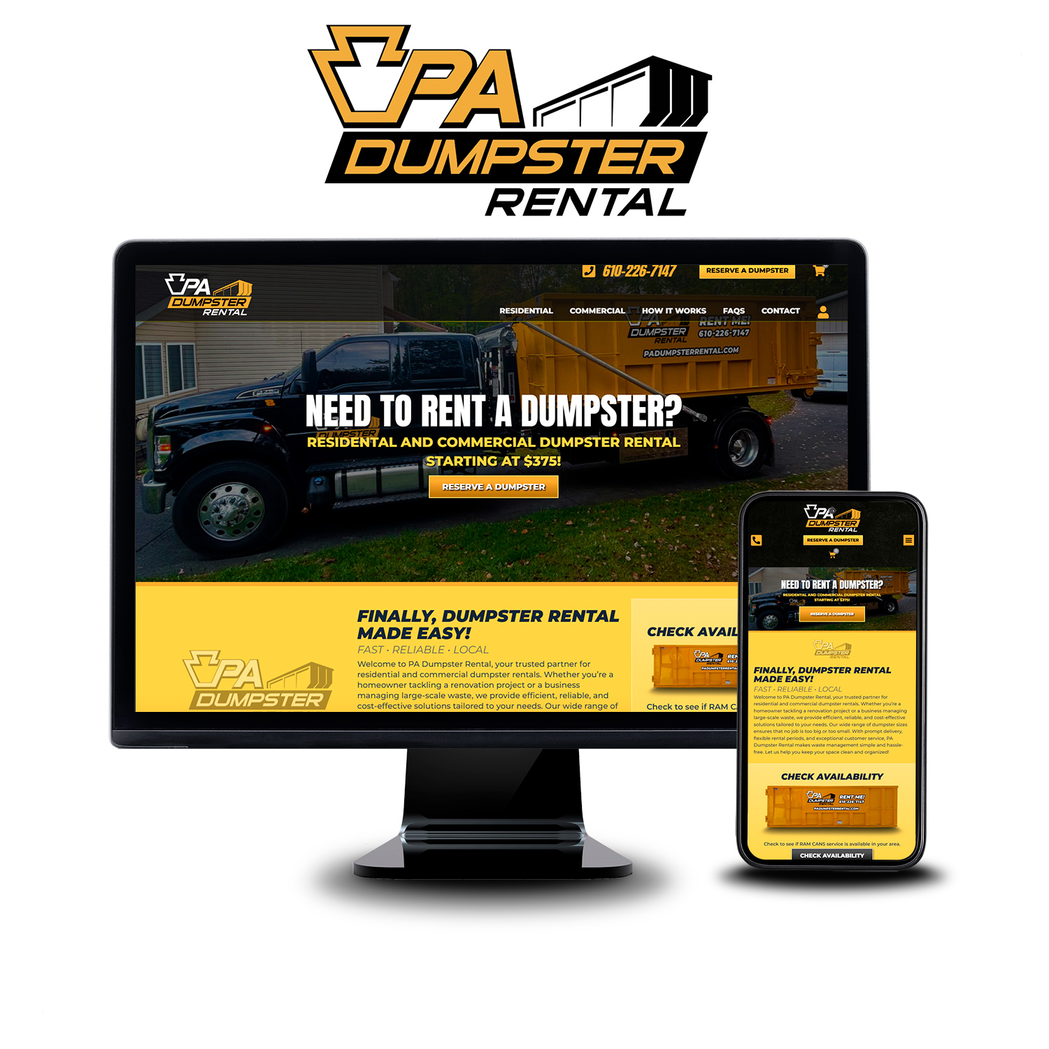 Website PA Dumpster Rental